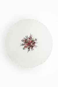 Nappe ronde en coton