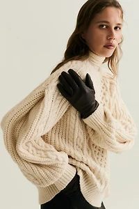 Cable-Knit Sweater