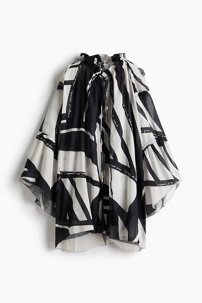 Loose-Fit Cotton Dress