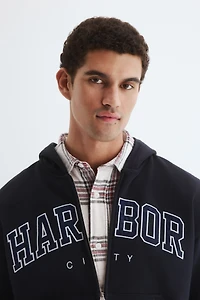 Loose-Fit Hooded Jacket