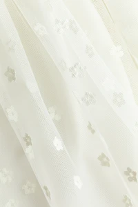 Dress with Tulle Skirt