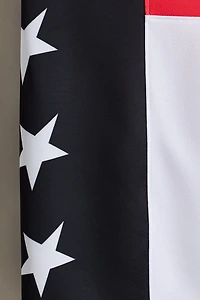 Oversized Long-Sleeved Mesh Shirt