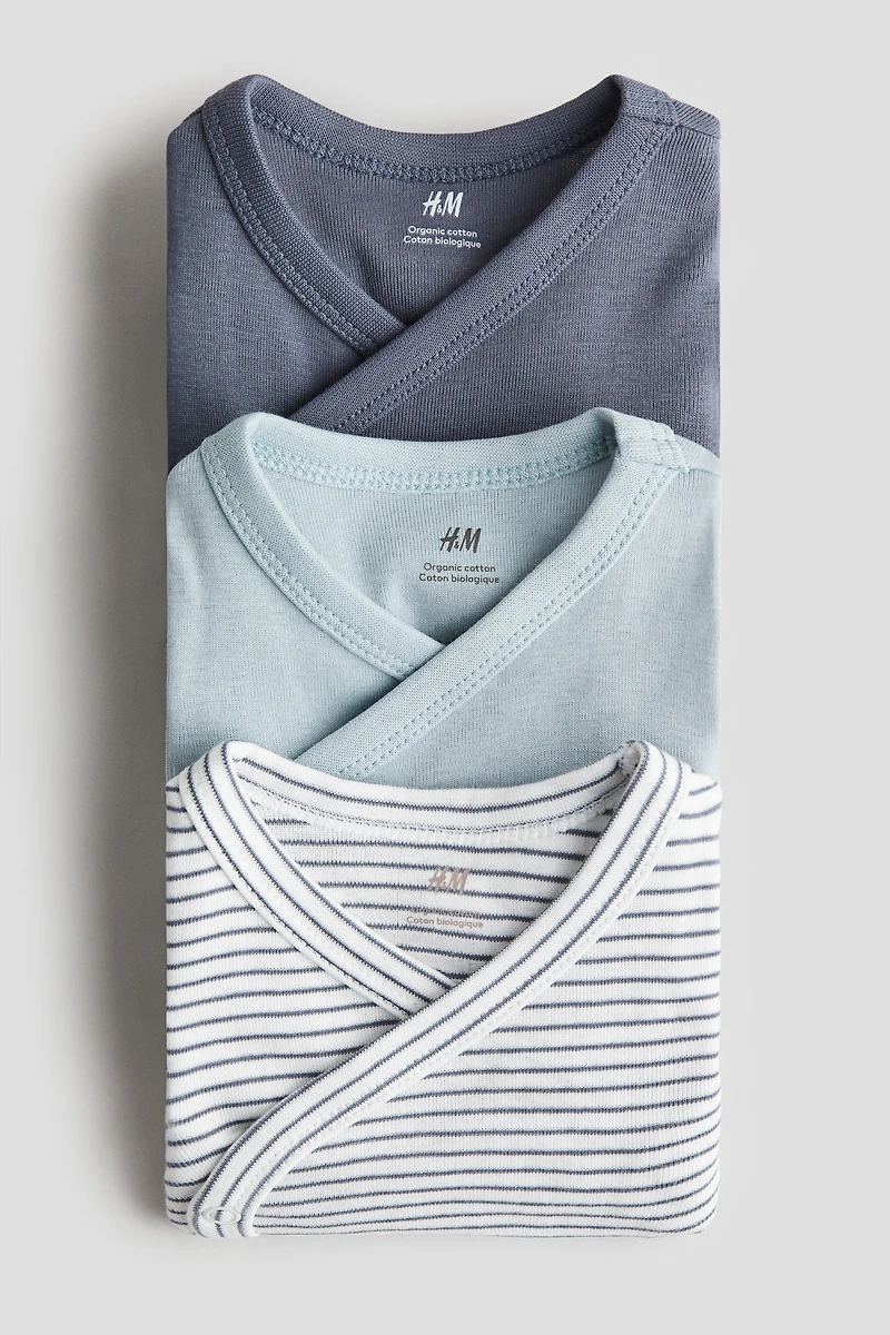 3-pack Wrapover Bodysuits