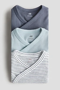 3-pack Wrapover Bodysuits