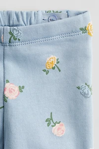 Cotton Jersey Leggings