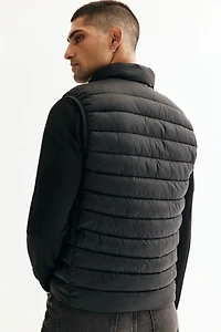 Slim-Fit Water-Repellent Puffer Vest