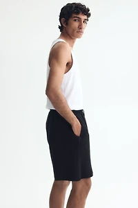 Relaxed-Fit Waffled Shorts