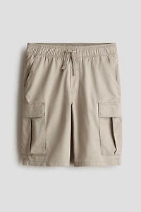 Twill Cargo Shorts
