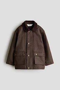 Veste en sergé ciré