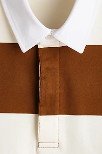 Regular-Fit Cotton Rugby Shirt