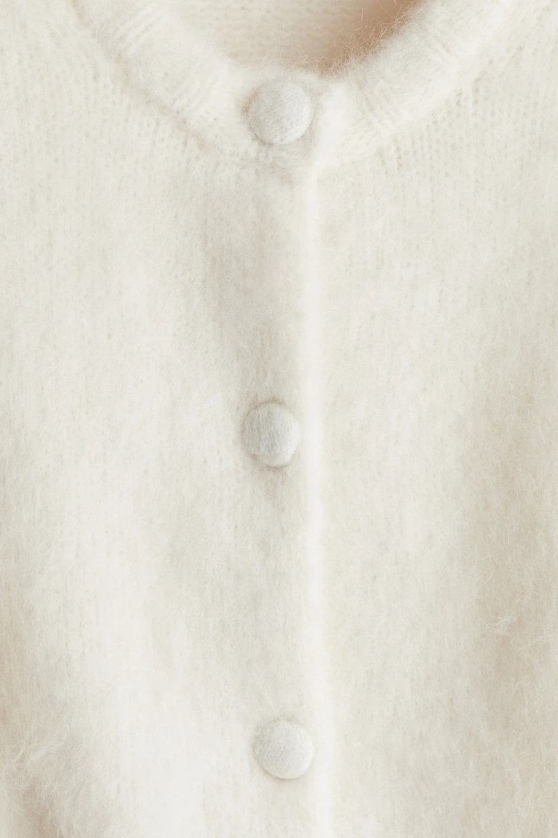 Mohair-Blend Cardigan