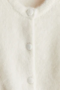 Mohair-Blend Cardigan