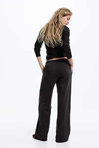 Wide-leg Joggers