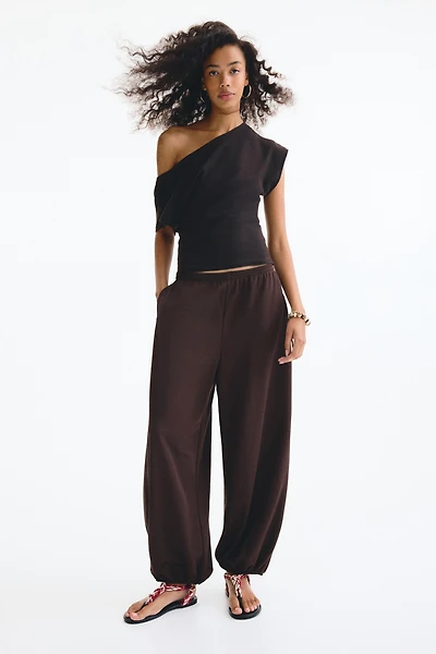 Balloon-Leg Joggers
