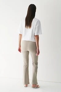 Four-Way Stretch Flared Pants