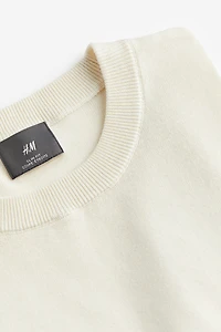 Slim Fit Fine-knit Cotton Sweater