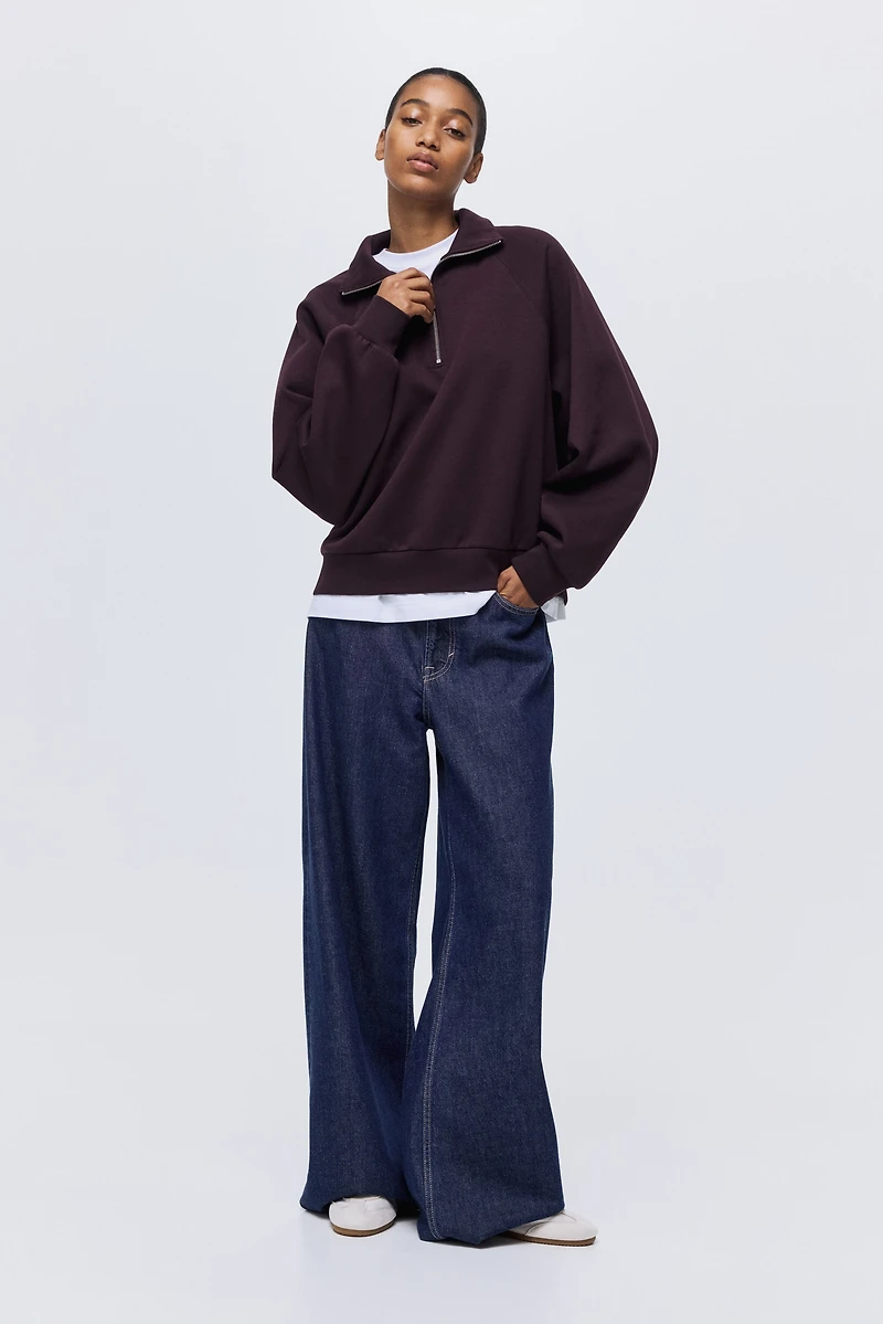 Chandail à col fermeture éclair