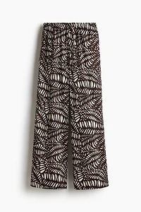 Pantalon en coton avec cordon de serrage