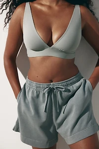 Soutien-gorge souple et coussiné en microfibre