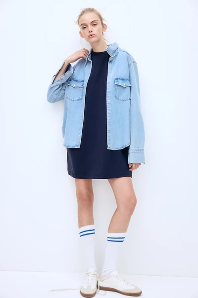 Oversized T-shirt Dress