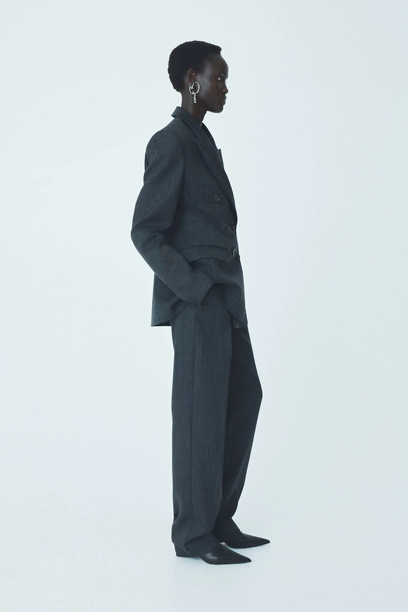 Pantalon habillé en laine