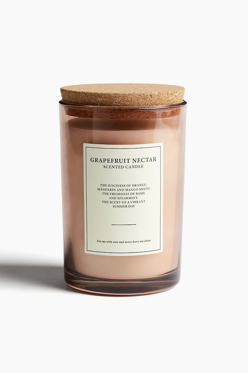 Large Cork-lid Scented Candle