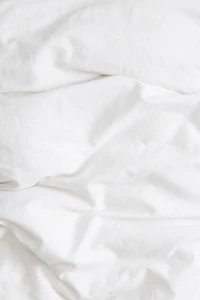 Enveloppe de couette lit simple en lin mélangé