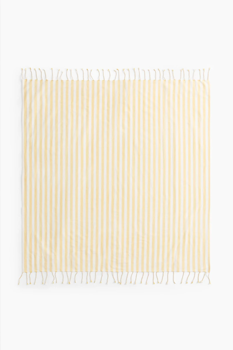 Large Cotton-Weave Beach Towel