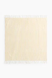 Large Cotton-Weave Beach Towel