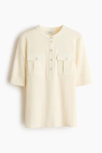 Pima Cotton Henley Shirt