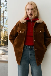 Padded Corduroy Jacket
