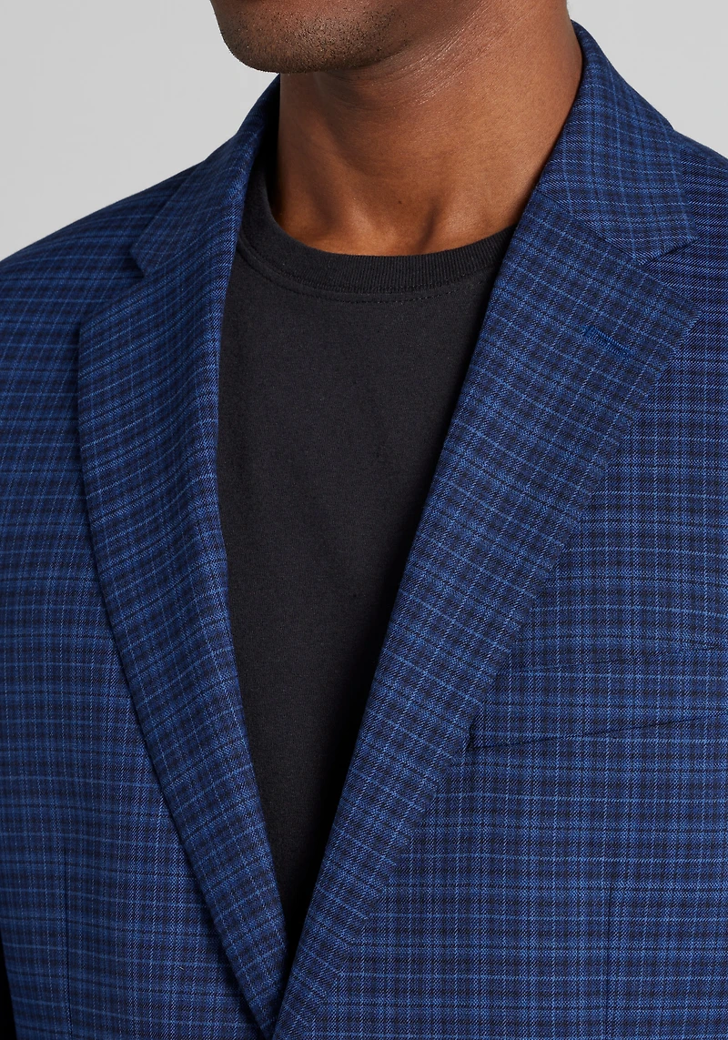 Traveler® 37.5 Performance Tailored Small Plaid Sportcoat CLEARANCE