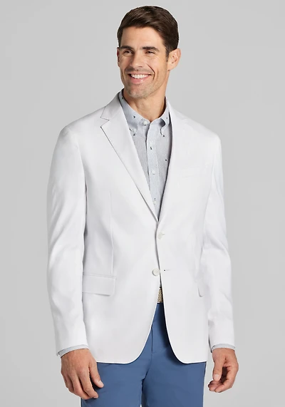 Reserve Collection Tailored Fit Linen-Blend Sportcoat