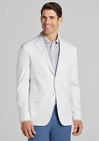 Reserve Collection Tailored Fit Linen-Blend Sportcoat