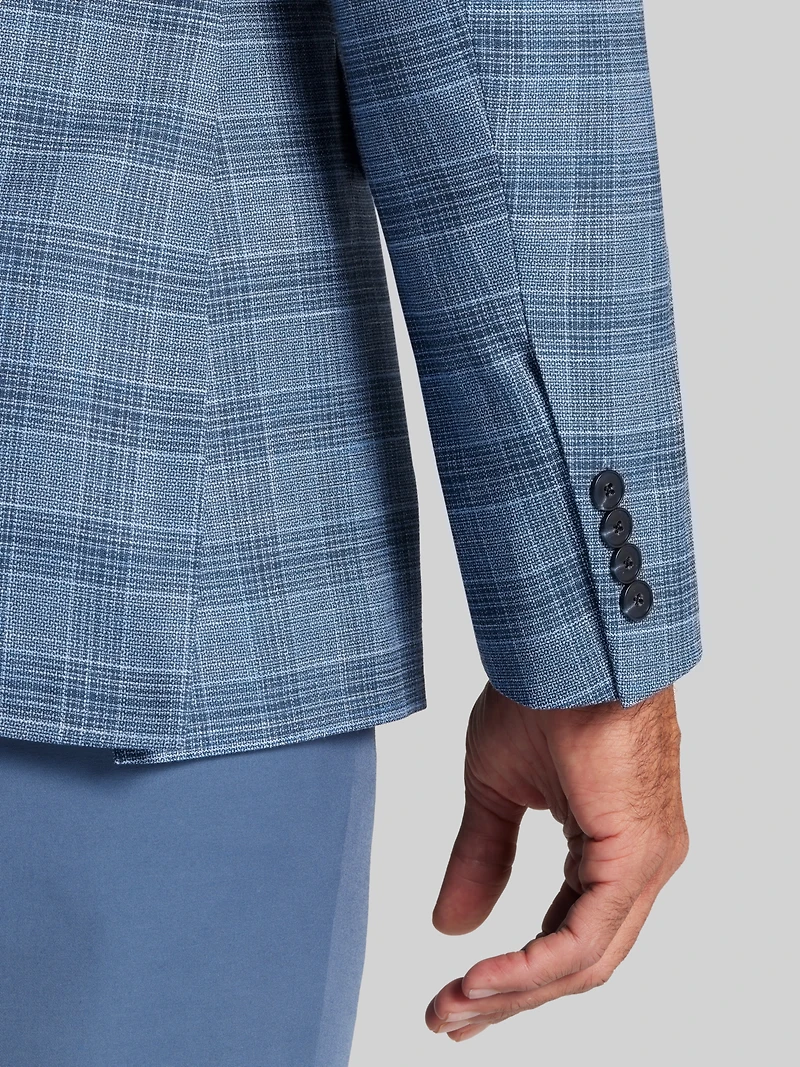 Jos. A. Bank Comfort Stretch Traditional Fit Plaid Sportcoat