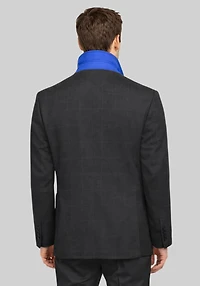 Gruner1949 Tailored Fit Windowpane 4-Way Stretch Knit Sportcoat