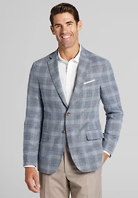 Reserve Collection Tailored Fit Plaid Sportcoat
