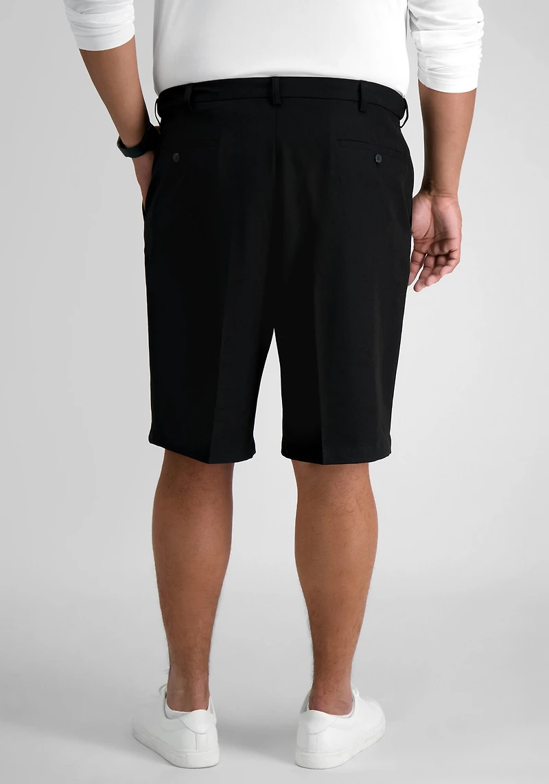 Haggar Big & Tall COOL 18® Pro Straight Fit Performance Golf Shorts 9.5''