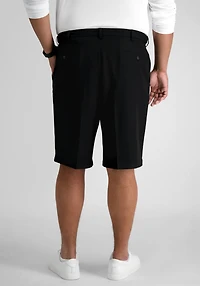 Haggar Big & Tall COOL 18® Pro Straight Fit Performance Golf Shorts 9.5''