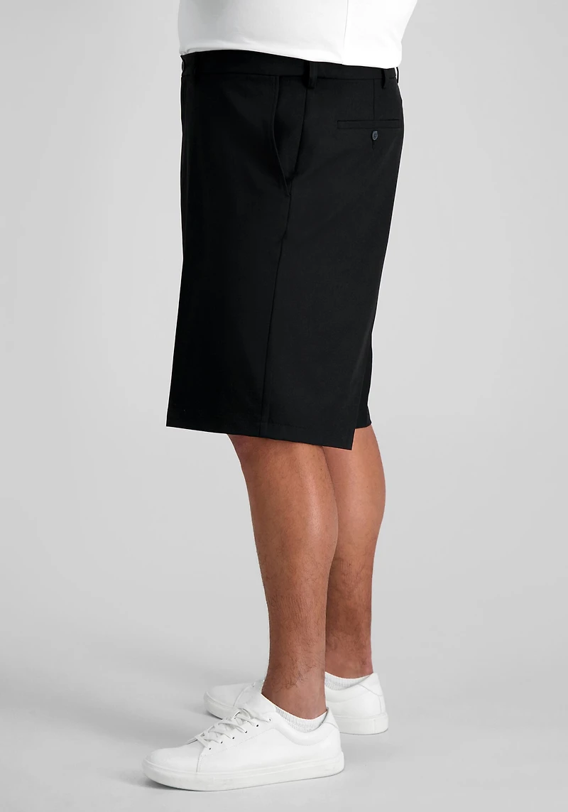 Haggar Big & Tall COOL 18® Pro Straight Fit Performance Golf Shorts 9.5''