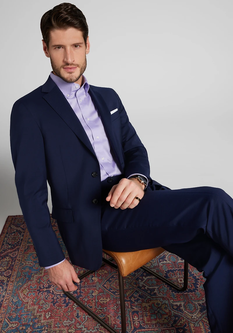 Reserve Collection Tailored Fit Italian Wool Suit Separates Jacket