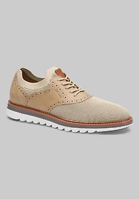 Johnston & Murphy Braxton Knit Saddle Sneakers