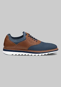Johnston & Murphy Braxton Knit Saddle Sneakers