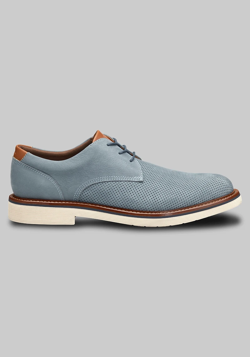 Johnston & Murphy Tyson Perfed Plain Toe Oxfords