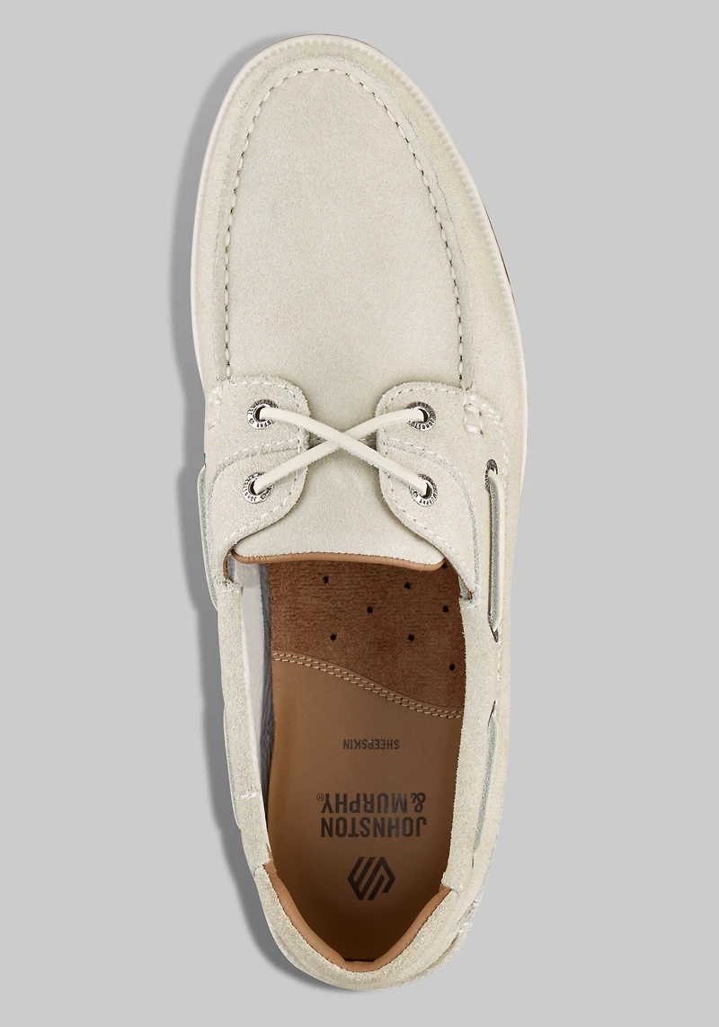 Johnston & Murphy Ventura 2-Eye Boat Shoes