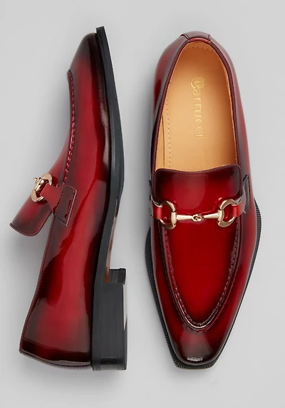 Carrucci Moc Bit Patent Leather Loafers