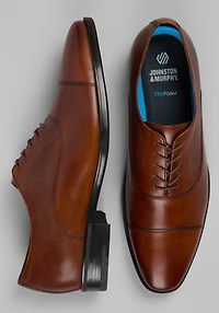 Johnston & Murphy Mills Perfed Cap Toe Oxfords
