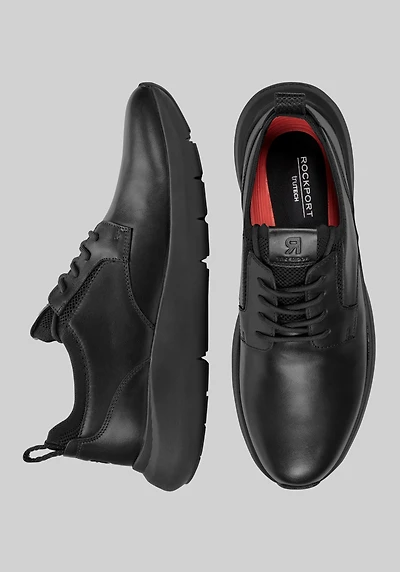 Rockport Jonston Lace-Up Round Toe Casual Sneakers