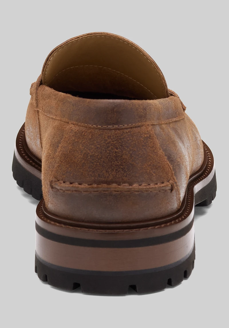 Johnston & Murphy Collier Penny Moc Toe Loafers