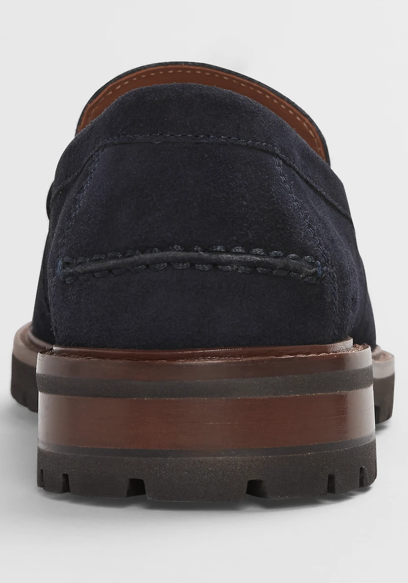 Johnston & Murphy Collier Penny Moc Toe Loafers CLEARANCE